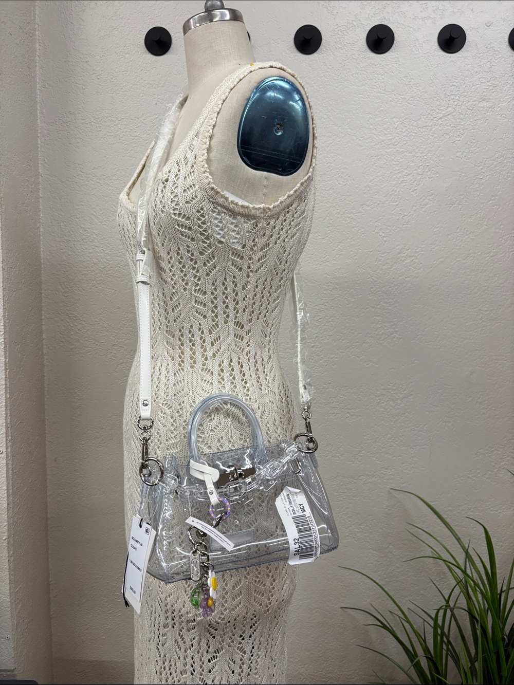 Steve Madden bgummy crossbody bag clear - Picture 14 of 16